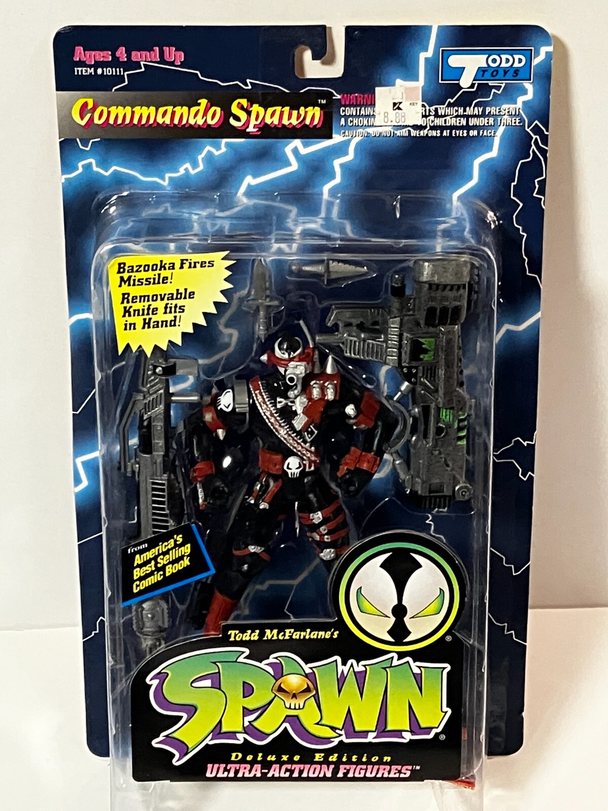 Commando Spawn フィギュア Amazon.com: McFarlane Toys - Commando Spawn (Digitally