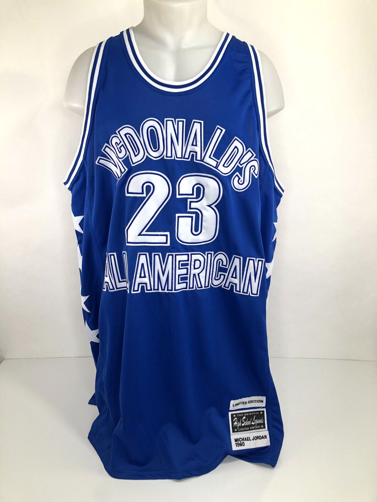 マイケル ジョーダン 1980 限定版　ハイスクール オールアメリカンジャージ MCDONALDS ALL AMERICAN / MICHAEL JORDAN Limited Edition 1980