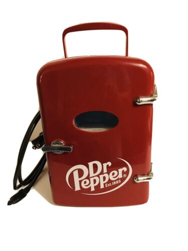 dr pepper 6 can mini fridge refrigerator