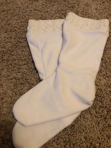 Hunter Boot Socks Kids XL Size Cream Color New Without Tags