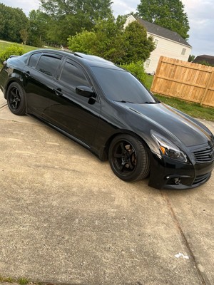 Owner 2013 Infiniti G37 Black AWD Automatic