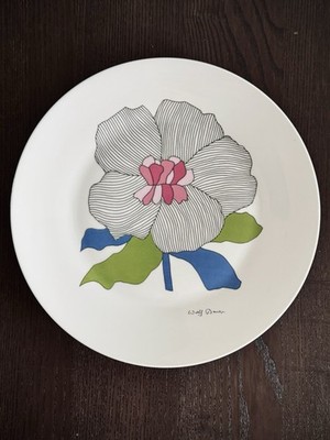 Rosenthal Studio Line Wall Plate Wolf Bauer Flower 33cm Pop Art Design