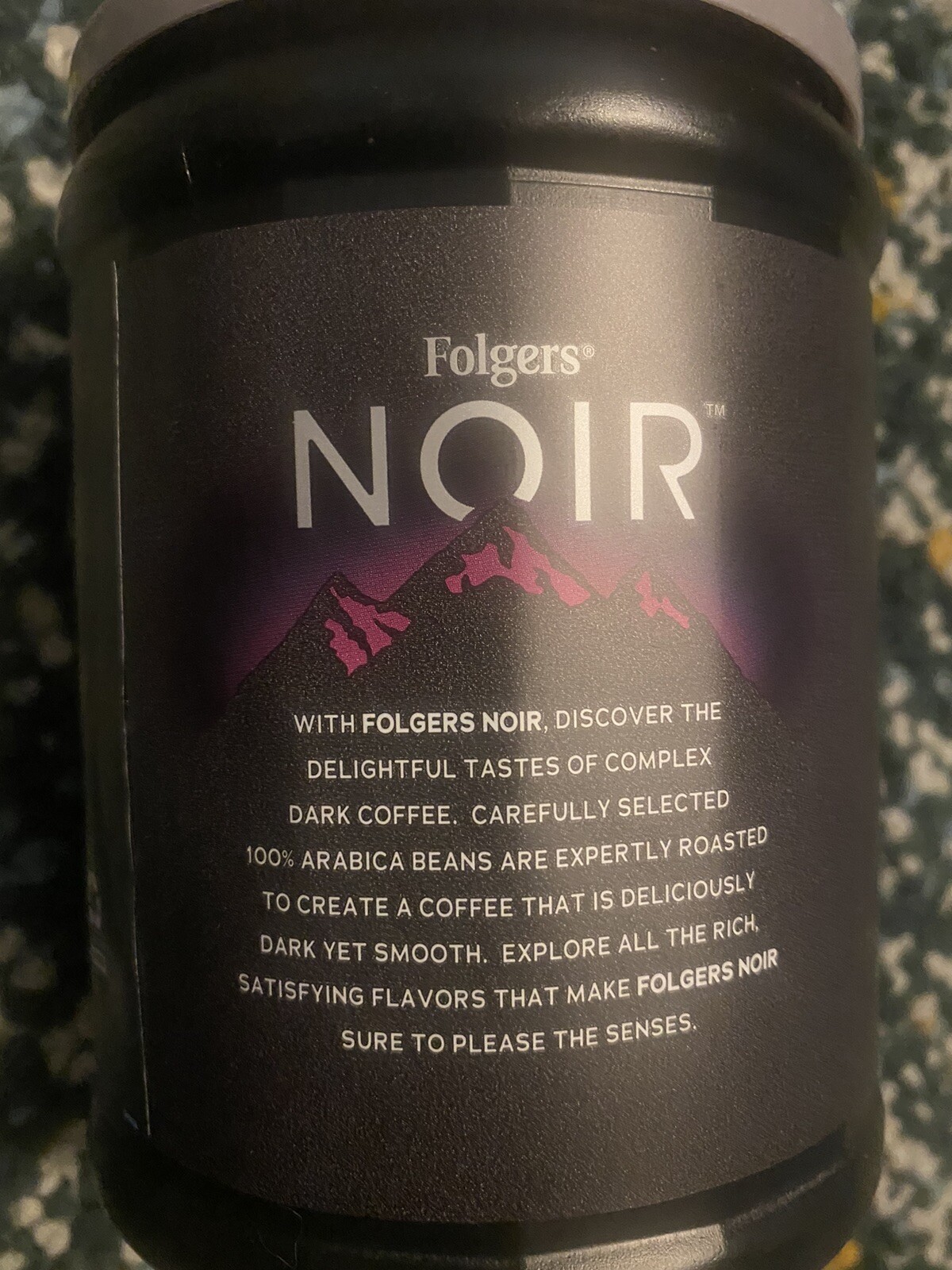 folgers dark coffee