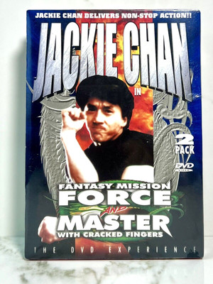 JACKIE CHAN : Box Set : F. Mission Force, Master Cracked Fingers {SEALED} NEW