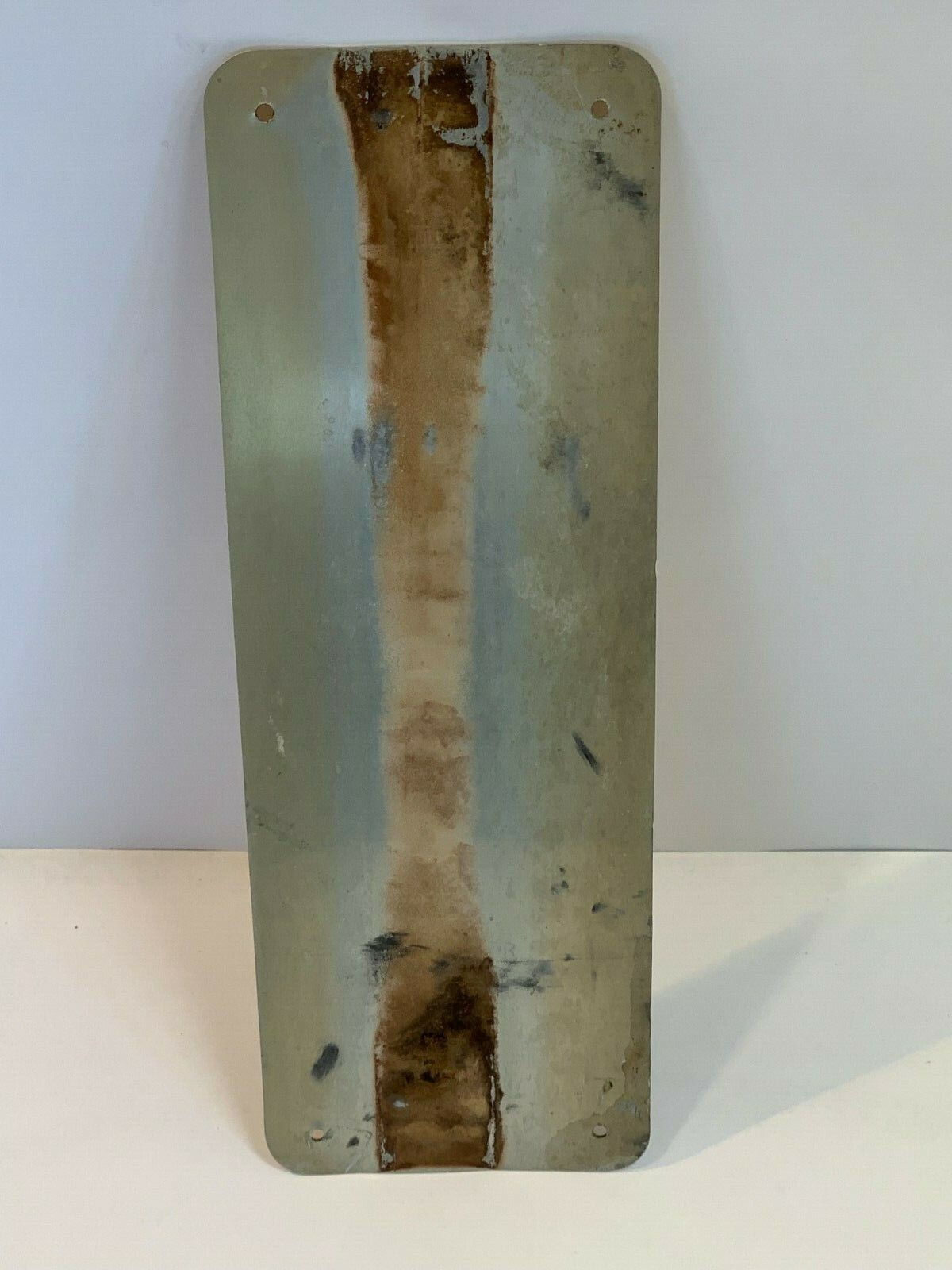 Vintage Bell System Telephone Warning Underground Cable Sign Metal Advertising