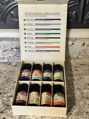 Guru Nanda (Set of 8) Therapeutic Grade Essential Oil Blends 100% Pure Mixed Lot