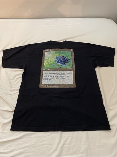 XL Black Lotus Shirt Magic the Gathering VINTAGE | eBay XL Black Lotus Shirt Magic the Gathering VINTAGE | eBay