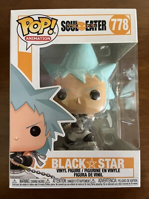 Black star Soul Eater #778 Funko pop! vinyl RARE VAULTED