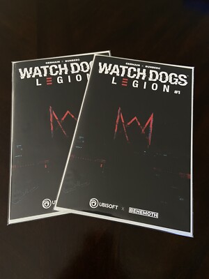   Watch Dogs Legion #1 F   Limited Back Alley Ubisoft Behemoth Comics 2021