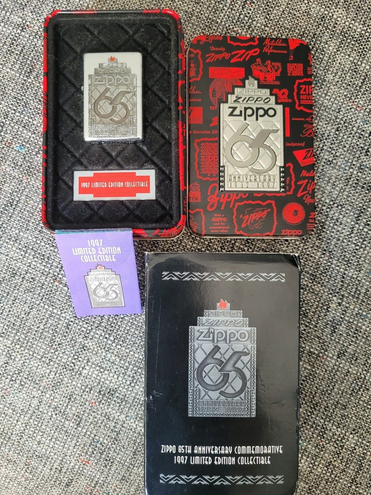 zippo 65th anniversary 1939-1997 セット