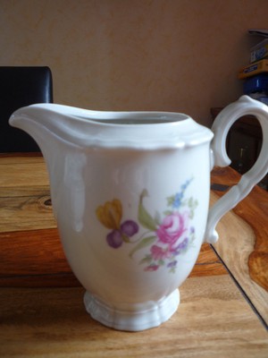 Clayre /& Eef Set Milchkanne und Zuckerdose  /"La Petite Rose/"  LPRCRSU