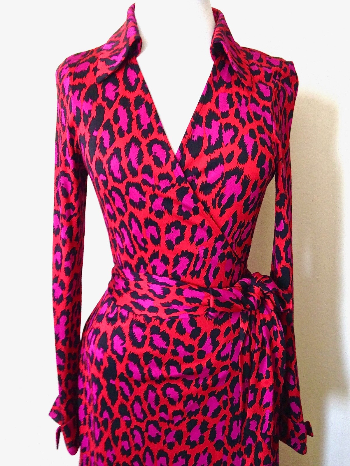 【DIANE von FURSTENBERG】レオパード柄フェイクファー コート 予約商品】 レオパード柄ファーコート｜海外セレブファッション