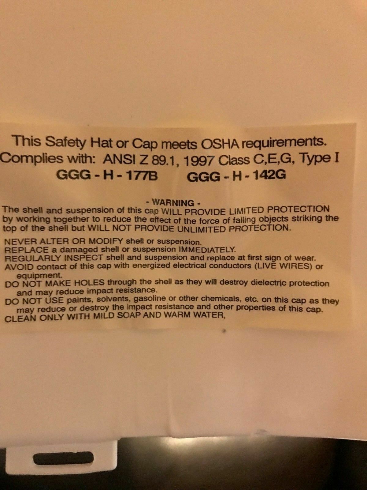 Lot of 5 Safety Helmet NEW! Huntsman Hard Hat White Cap 4 Point Ratchet ANSI