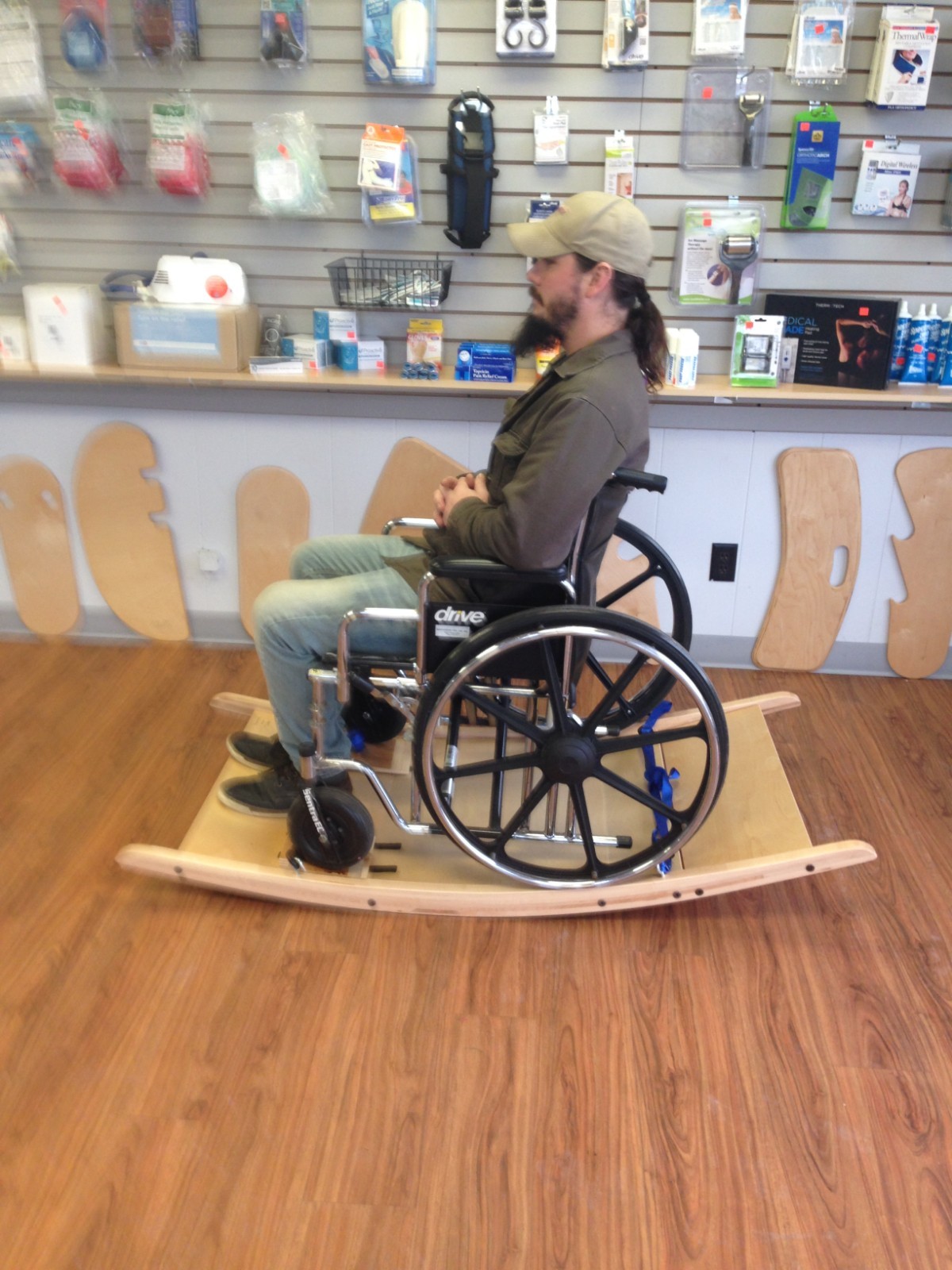 Wheelchair Rocker Platform