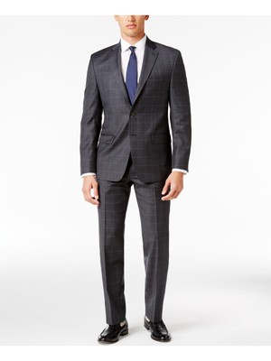 

RALPH LAUREN Серый однобортный мужской блейзер Ultraflex Classic Fit