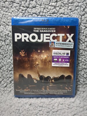 Project X (Blu-ray, 2012, Xtendedcut)