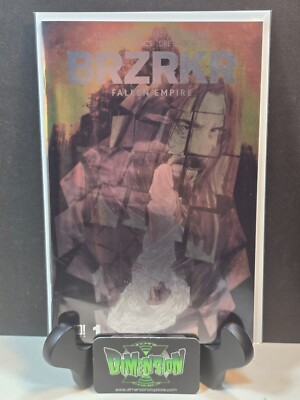 BRZRKR FALLEN EMPIRE #1 FOIL VARIANT NM KEANU REEVES BOOM STUDIO 2023