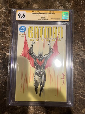 Sean Murphy Original Sketch Art Batman Beyond #1 Facsimile CGC 9.6