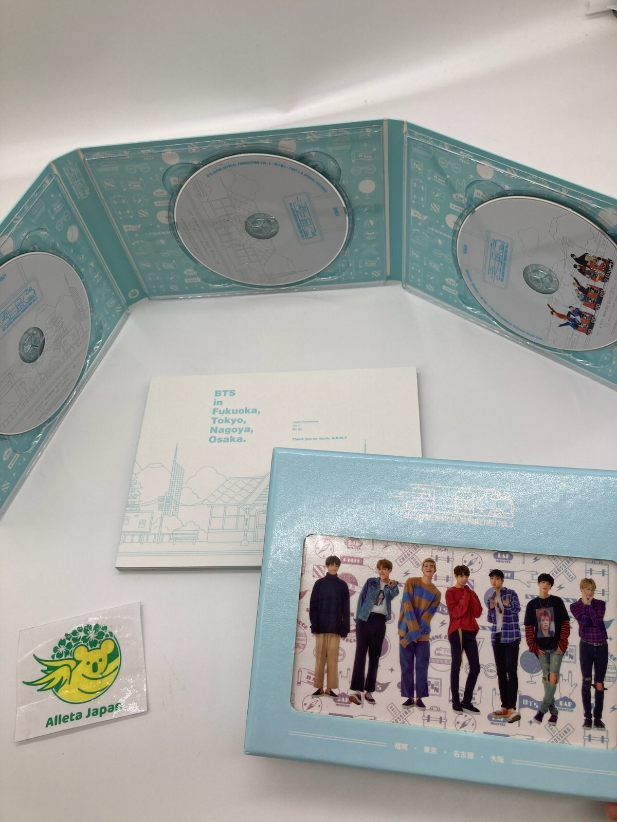 BTS vol.3 君に届く　blu-ray CDJapan : BTS JAPAN OFFICIAL FANMEETING VOL.3 KIMINI TODOKU