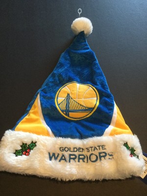 warriors christmas hat