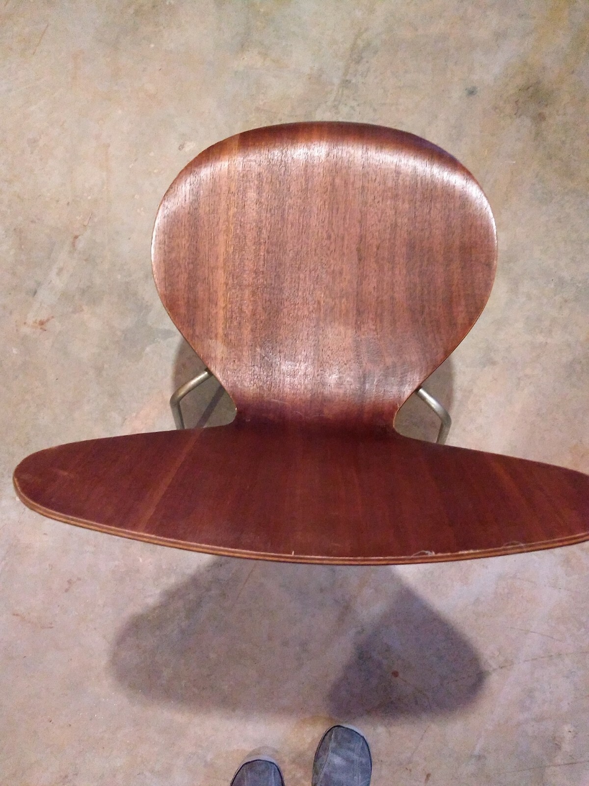 Vintage Mid Century Modern Arne Jacobsen Fritz Hansen Denmark Danish Chair