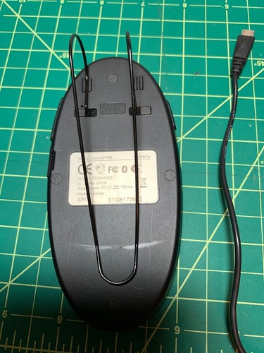 Jabra SP 700 Bluetooth Speaker & Radio FM Transmitter Includes Charger And Clip