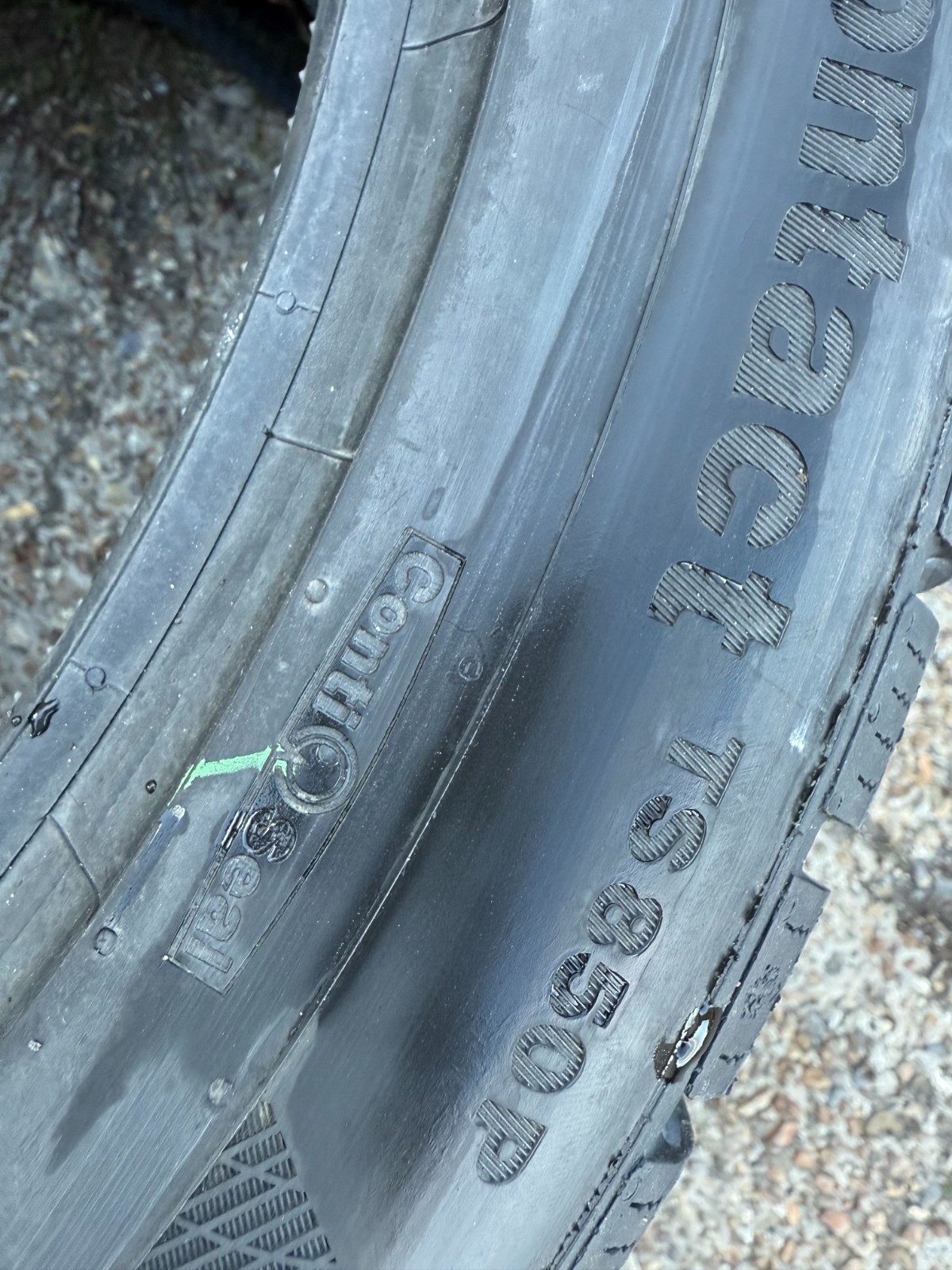 New 255 45 20 Continental, Winter, M+S, 101T, x1 Tyre (F1_tyres) FOB YD276