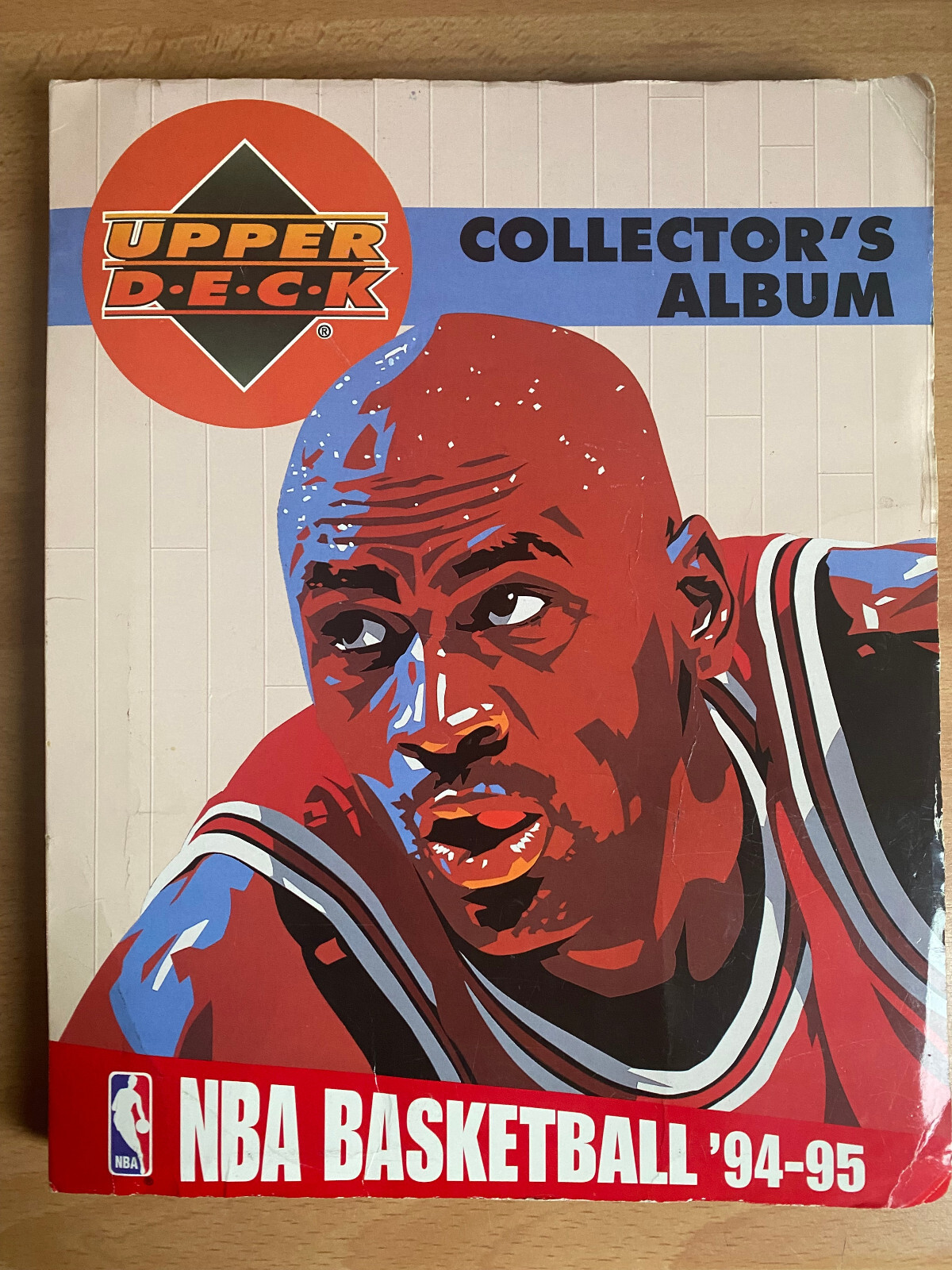 German Upper Deck Collector's Album NBA Basketball 94-95 German Upper Deck Collector's Album NBA Basketball 94-95