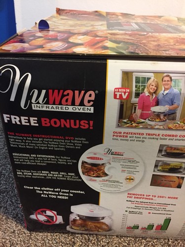 New With Box NuWave Oven Air Fryer Infared Cooker With Bonus Gift