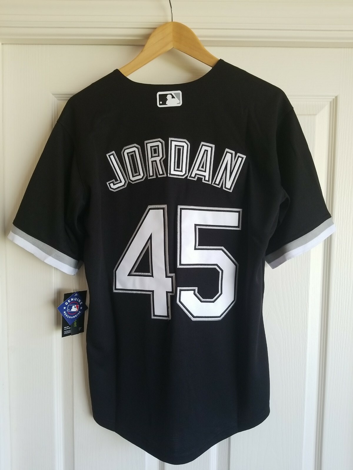 authentic michael jordan white sox jersey