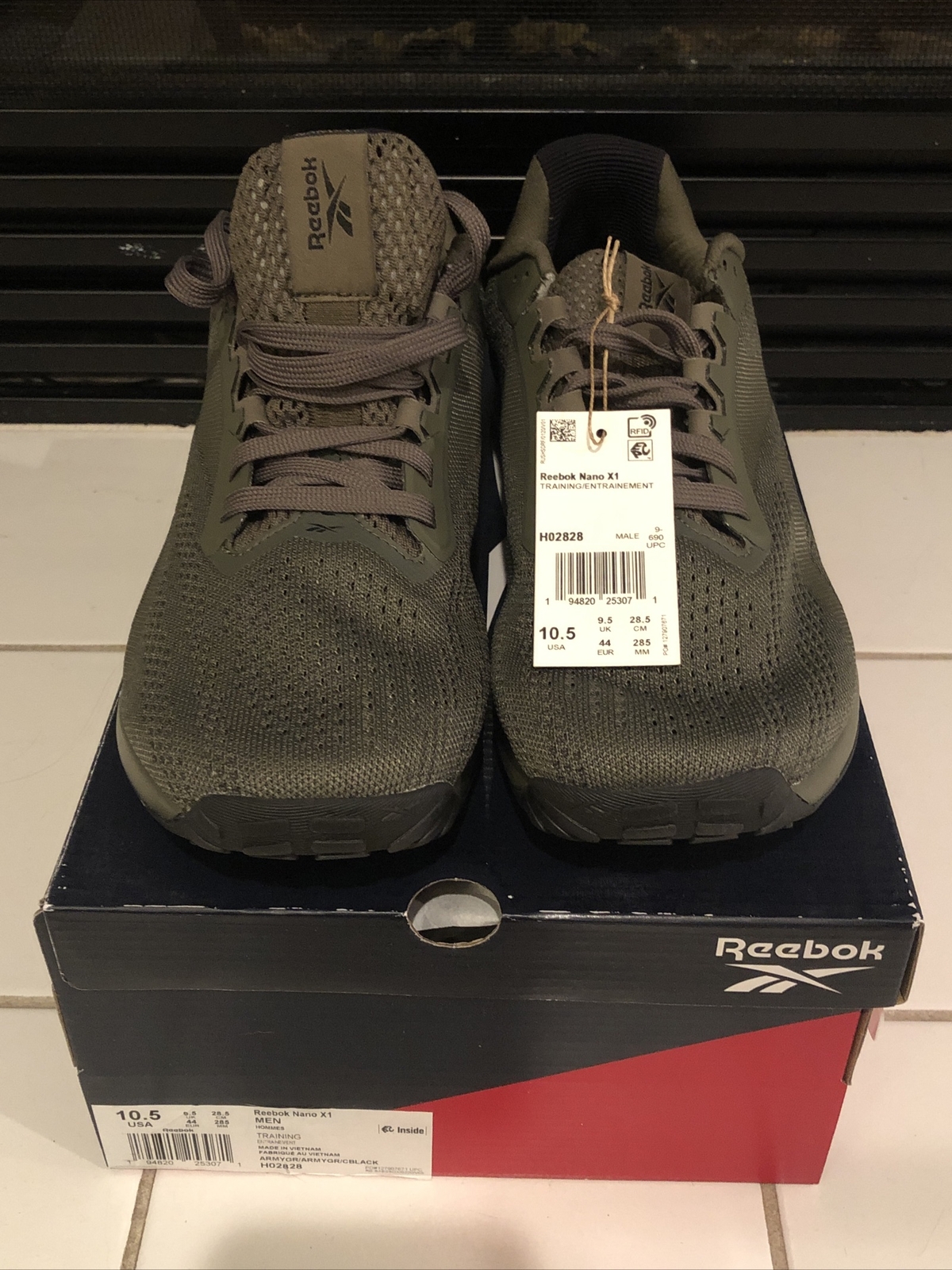 Reebok Nano X1 Army Green (Men's Size 10.5) New Training Shoes, H02828:  купить с доставкой из США, цена 13 759 руб - (125226908409)