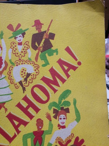 OKLAHOMA - A MUSICAL PLAY - THE THEATRE GUILD NATIONAL - THEATER PROGRAM 1944