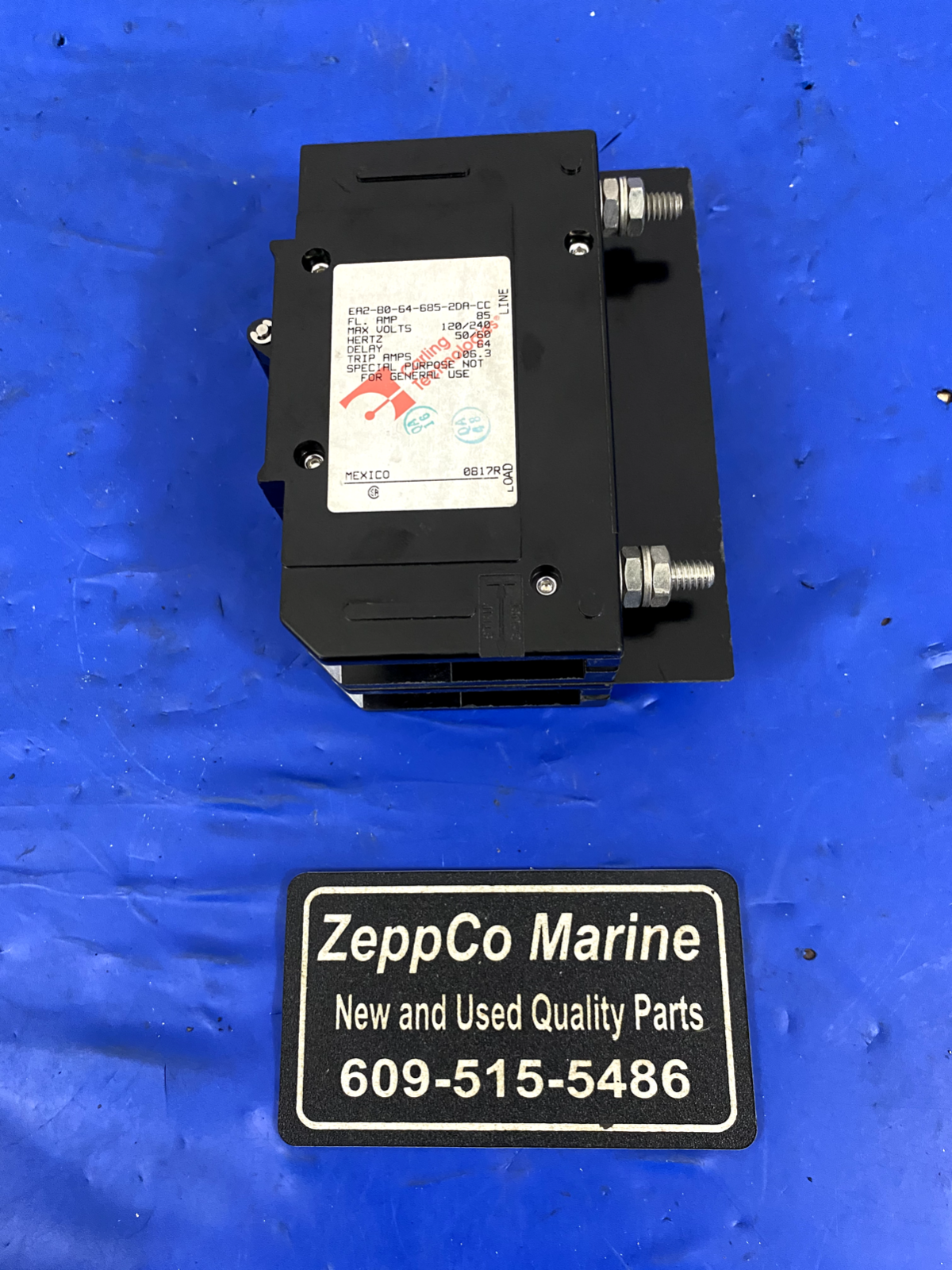 【中古】 Frequency Va－pop BREAKER SWITCH EA2-B0-64-685-2DA-CC CARLING TECHNOLOGIES