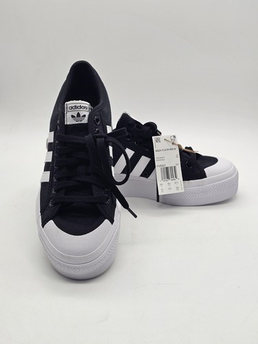adidas - 新品24.5cm アディダスNIZZA PLATFORM厚底ゼブラ柄