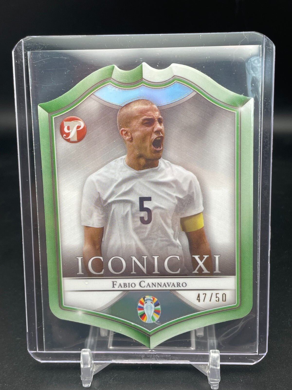 2024 Topps Pristine Euro Fabio Cannavaro Iconic XI Die-Cut