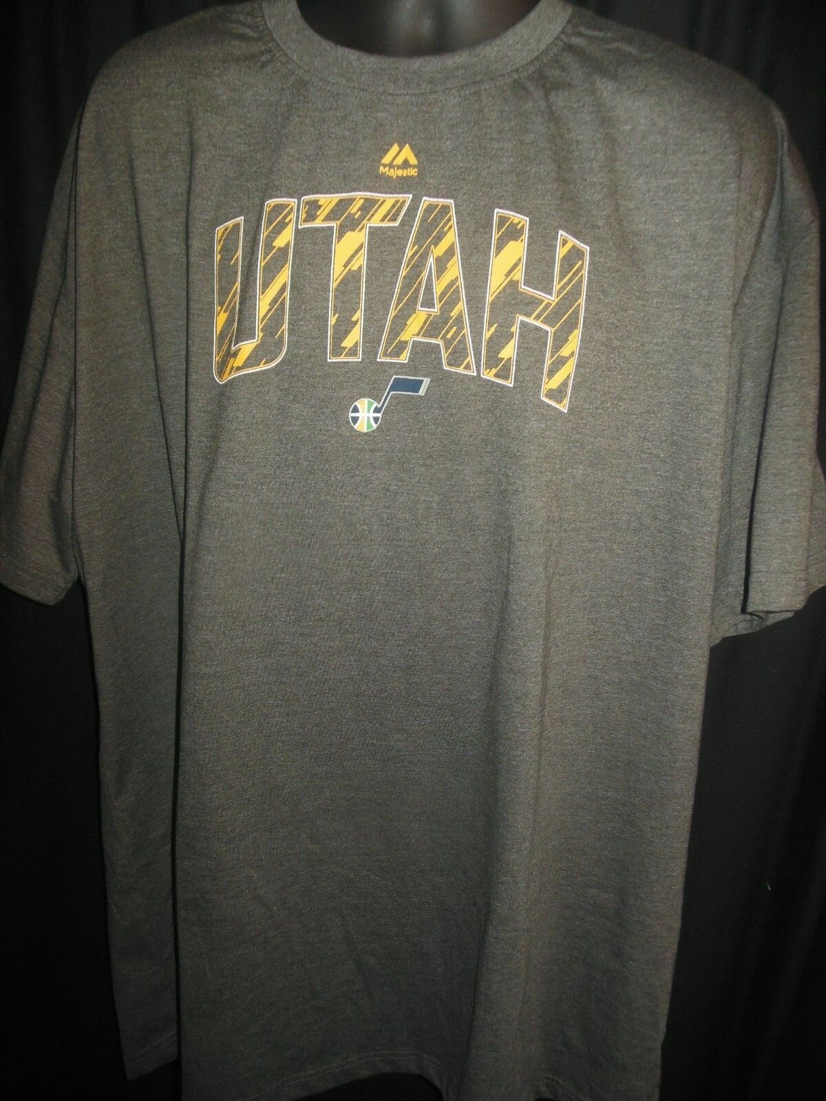 【お気にいる】 Big Majestic Men's NBA Jazz Utah & eBay | 3X or 2X Shirt Tall ウェア