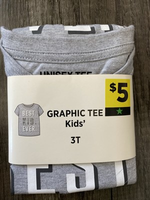 Unisex Tee - Kid's Graphic Tee - ''BEST KID EVER'' - 3T - NWT