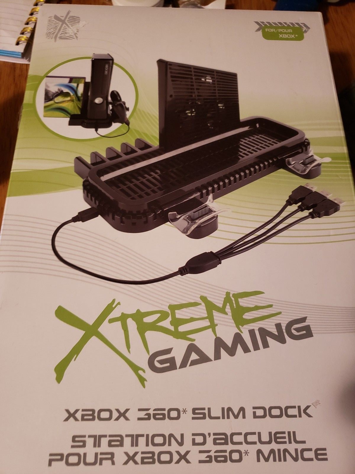 XBOX 360 - Xtreme Gaming XBOX 360 Slim Dock Cooler - Brand New