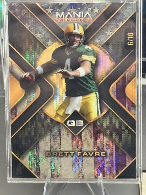 2024 Wild Card Auto Mania Brett Favre #AMATP-BF  10/10GB Packers Bookend!