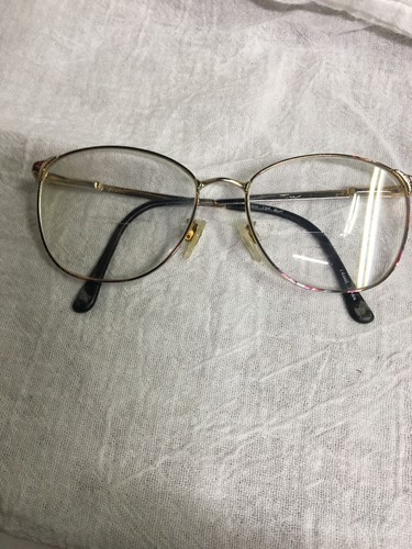 Vintage 1980's Tura Gold Tone Multi Eyeglasses Women's Oversized Metal Frames