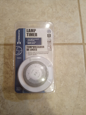 Intermatic Lamp Timer-10 Amp CFL TN300CL Manual Override On/Off Switch New
