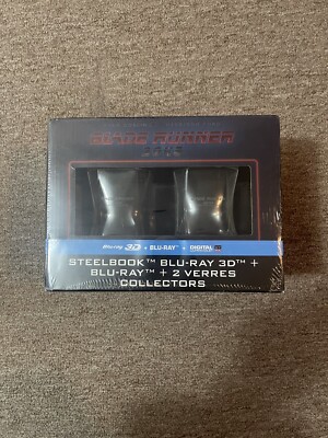 Blade Runner 2049 3D + 2D Blu-Ray Collector Edition - Steelbook + Whisky Glasses