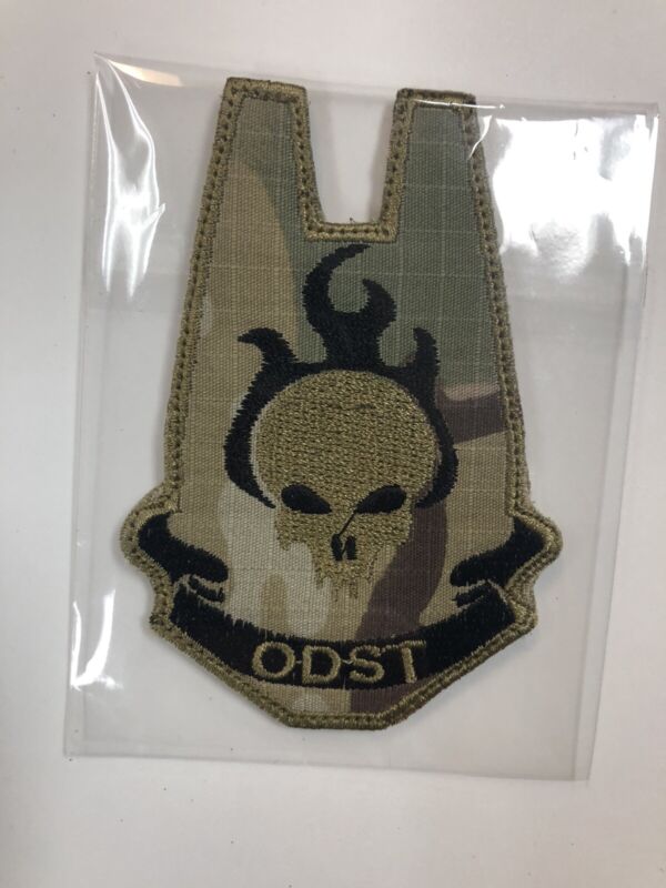 Halo ODST Patch-funny Tactical Military Morale Embroidered Patch Ocp w/ Hook