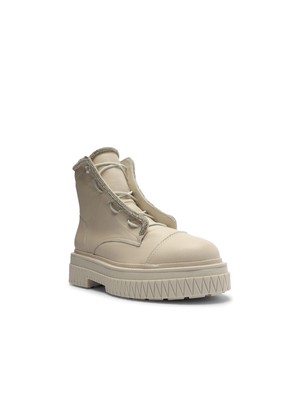 Женские белые ботильоны SCHUTZ на платформе 1-1/2 с круглым носком и блочным каблуком 7,5