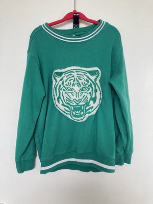 Hust and Claire boys green lion jumper age 5 years