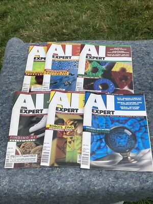 Jan-June 1995 AI Expert: The Magazine Of Artificial Intelligence In Practice Lot