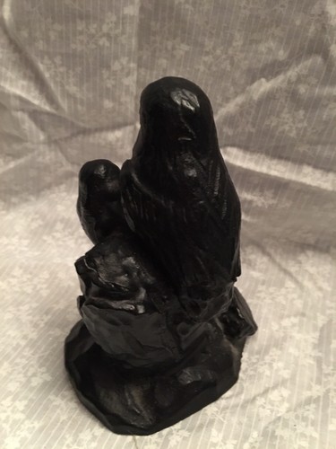 figurine owls.  Crafted in Canada with Canadian coal.  6.5 inches