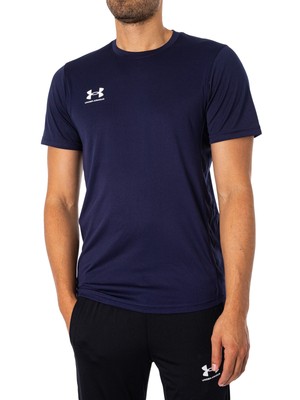 

Мужская тренировочная футболка Challenger Under Armour, синяя, Синий, 1379589-410