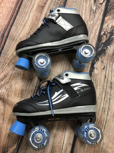 Roller Derby Blazer Skates Blue Black Size 5