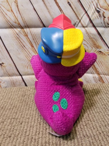 NWT 2001 Retired Fisher Price Collectible Silly Hats Barney Sings Dances Plush